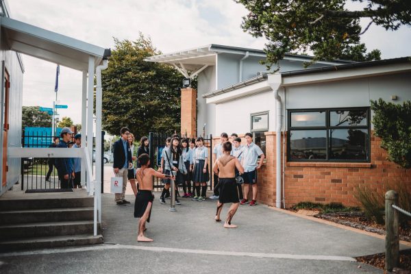 Powhiri Japanese Students_March 3 2019