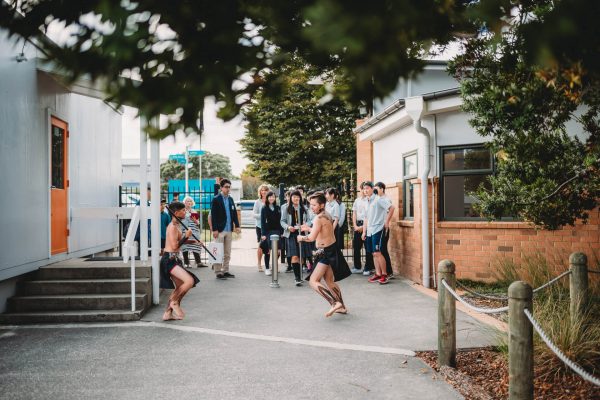 Powhiri Japanese Students_March 3 2019