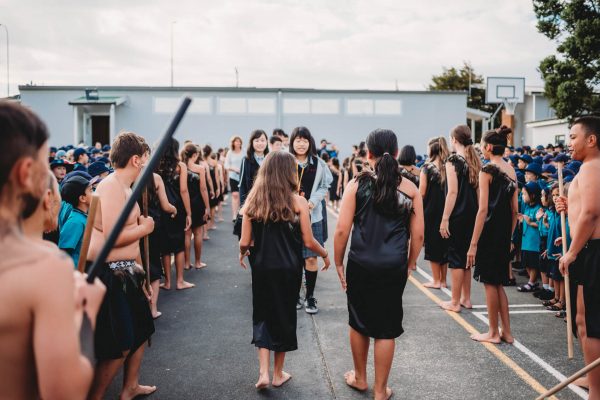 Powhiri Japanese Students_March 3 2019